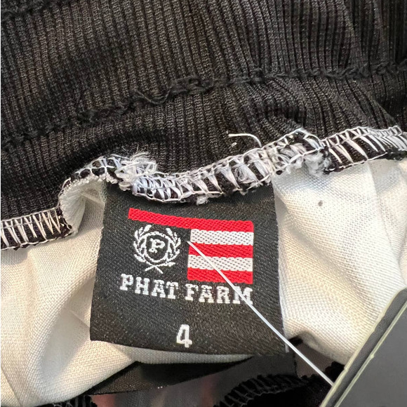 New Phat Farm Boys Shorts with Multicolored Graffiti Print Size 4 - Picture 4 of 7